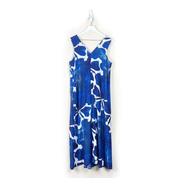 Floreat | Rare Makua Silk Abstract Maxi Dress - Picture 2 of 11